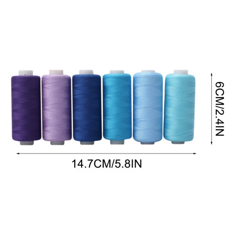 Saleteraj cotton sewing thread 36 colors 6 per pack 2