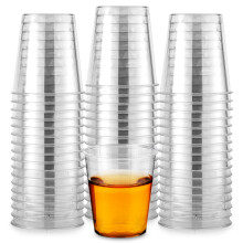 Mini Plastic Shot Glasses 1.5 oz Clear 250 pcs