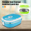 Stuffygreenus stainless steel lunch box double lock 1