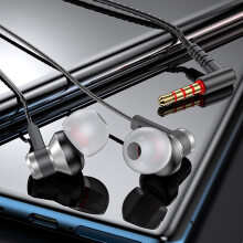 Kablede in-ear øretelefoner med 3,5 mm jackstik, stereo hi-fi-lyd