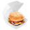 Clamshell Takeout Box Foam 6x6 Inches 50 Count 1