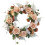 Artificial Rose Wreath Spring Summer Door Decor 1