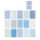 SOFEIYA blue junk journal background paper 30 pcs 1