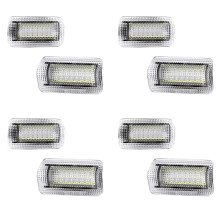 8 Pièces pour Land 200 Série 150 Série Prado MK4 J150 LED Ampoule de Porte de Courtoisie Blanc
