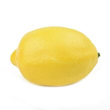 Artificial Lemon Fruit Decoration Plastic 1 Piece