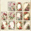 Vintage Scrapbooking Paper Pack 30 Sheets Red Ocean 1