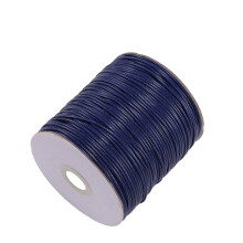 SOFEIYA PU leather cord necklace 1.2mm navy blue