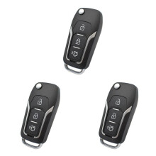 3X Car Remote Key Shell Case for Focus Fiesta Mondeo C-Max Ranger