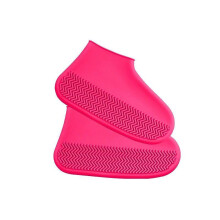 Men's Waterproof Rain Shoe Covers Silicone Non-Slip Reusable