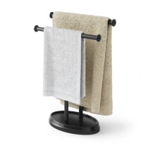 Stainless Steel Double Towel Rack Countertop Shelf