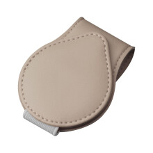 Huixinou Car Sun Visor Sunglass Holder Magnetic Leather