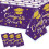 Graduation tablecloth purple gold 54" x 108" 3 pack 1