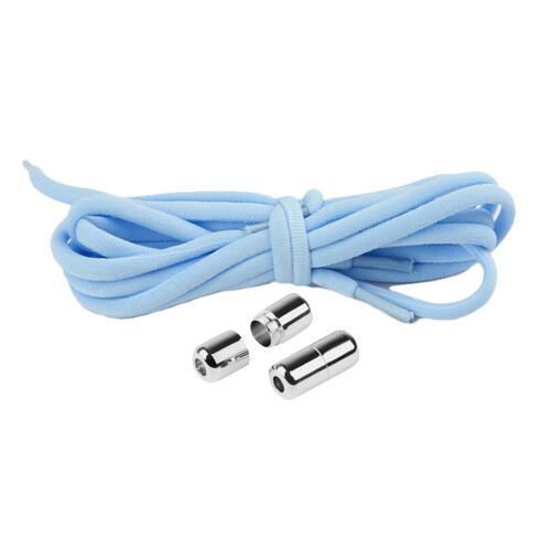 Κορδόνια αθλητικών παπουτσιών rygai1Pair, ανθεκτικά στη φθορά ελαστικά με μεταλλικές 1