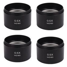 WD165 Stereo Microscope Auxiliary Objective Lens 0.5X M48