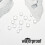 Shower Curtain Grey Floral Eucalyptus 36x72 in 3