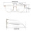 Smart Glasses Anti-Blue Light Bluetooth Mic Speakers 3
