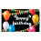 Happy Birthday Banner Cloth Decoration 1 Pack 1
