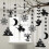 Black Halloween Hanging Banner Decorations 12 Pack 1