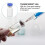 Glass Vials with Lid 3ml Transparent 50pcs 2