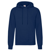(XL, Navy) Fruit of the Loom Mens Classic Hooded Hoodie