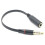 PATKAW 3.5mm stereo headphone extension cable black 2