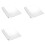 3X LED Flat Panel Night Vision Reading Light, Eye Protection Reading Light Student Night Reading Light White 1