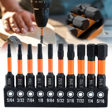 Huayishang Hex Bit Set S2 Impact Allen Keys 10 pcs