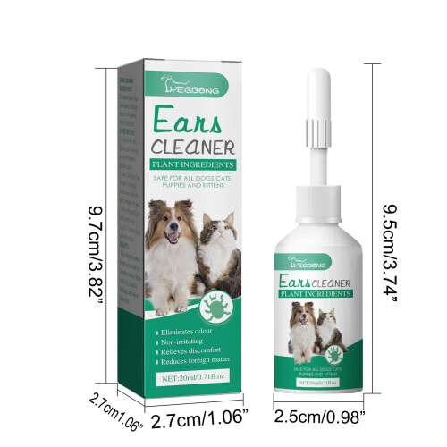 Dog Ear Cleaner Solution 20ML 2