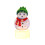 Christmas LED night light ornament Santa snowman 1