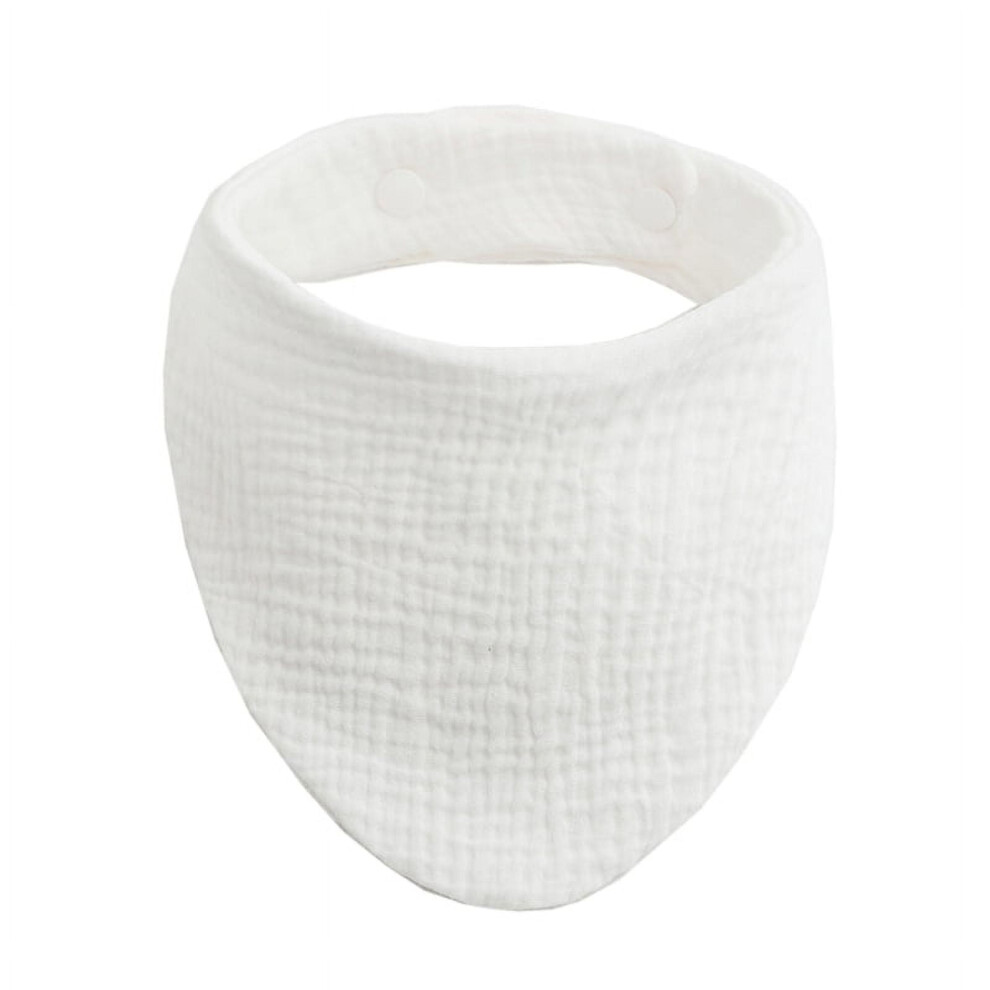 Organic Cotton Baby Bibs Triangle Burp Cloth with Snap