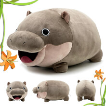 Moo Deng Hippo Plush Toy 12 inches