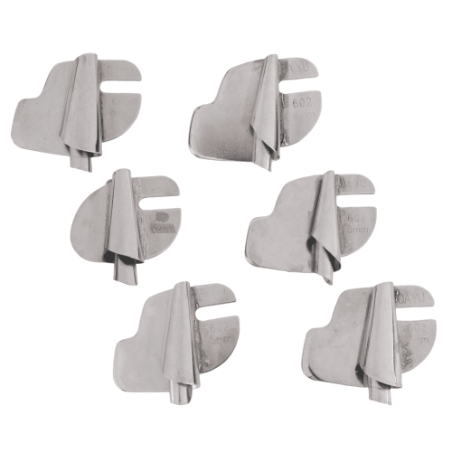 Nährollsaumfuß 3 mm–8 mm, 6 Stück 1
