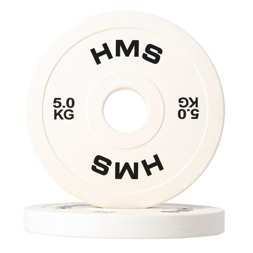 Olympic Bumper Plate Par, 5 kg hver 1