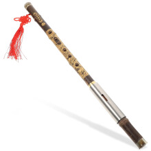 Cross Blow Bau Bawu Flute Traditional Ethnic Instrument