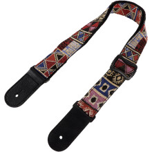 Ukulele Strap Bohemian Embroidered Cotton Adjustable