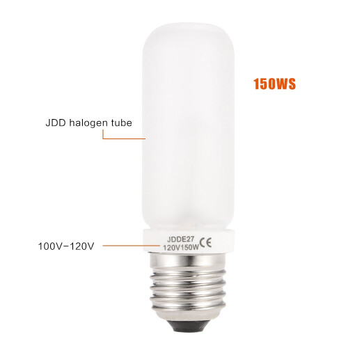 JDD E27 Studio Tube Lamp 150W 100-130V 2PCS
