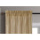 Solid Gold Rod Pocket Semi-Sheer Curtains 54 x 84 in (2 3