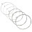 Electric Guitar Strings Stainless Steel 6 pcs 1