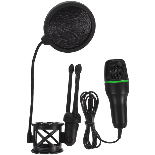 PATKAW condensator gamingmicrofoon zwart 1 set 1