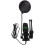 PATKAW condensator gamingmicrofoon zwart 1 set 3