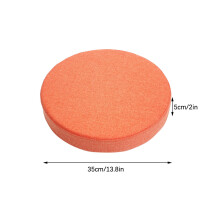 Round Chair Cushions Non-Slip with Ties Removable Cover