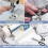 Magnetisk sømguide til symaskiner 8 mm og 10 mm 2