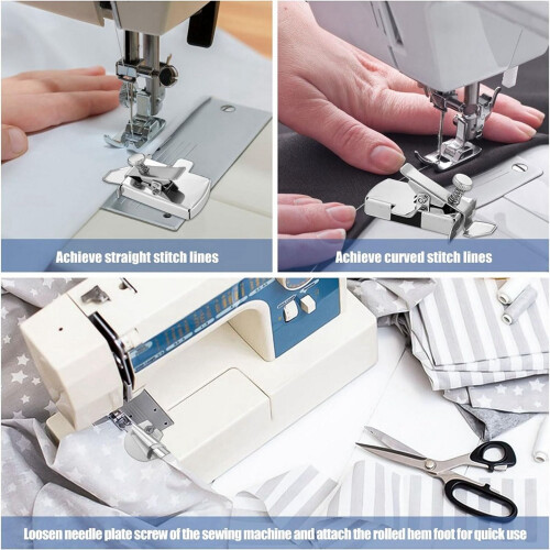 Magnetisk sømguide til symaskiner 8 mm og 10 mm 1
