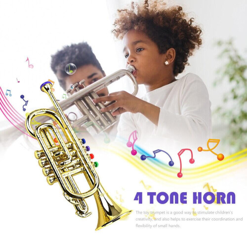 Professional Trumpet with Colored Keys for Kids 2