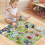 Christmas Countdown Calendar Plastic Pull-Back Cart for Kids 7