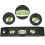 Magnetic Torpedo Level 6 Inch 3-Bubble 2pcs 1