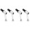 4pcs 1/2 Thread Milling Machine Headstock Lock Bolt Handle Compatible with Bridgeport 1