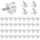 Shelf Pins Clear 3 mm 20 Pieces 1