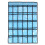 Classroom pocket chart calculator holder 30 pockets 33.5 x 1