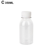 Plastic Milk Bottle Transparent 350ml